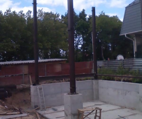 Комплексное строительство 4х этажного административного здания