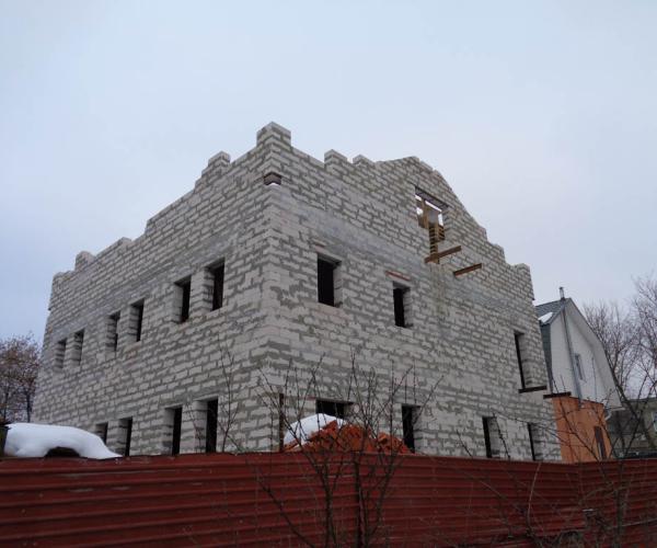 Комплексное строительство 4х этажного административного здания